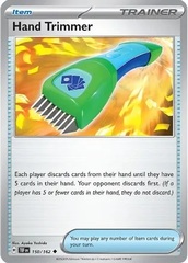 Hand Trimmer - 150/162 - Uncommon - Reverse Holo