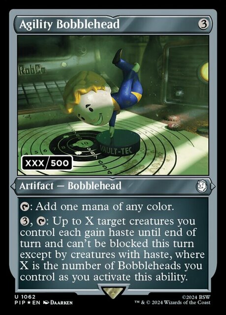 Agility Bobblehead - Foil - Serialized