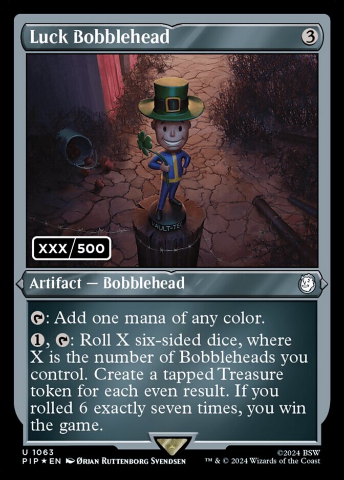 Luck Bobblehead - Foil - Serialized