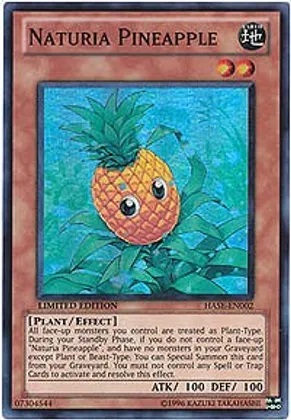 Naturia Pineapple - HASE-EN002 - Super Rare - Limited Edition