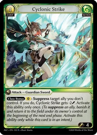 Cyclonic Strike - 155 - R