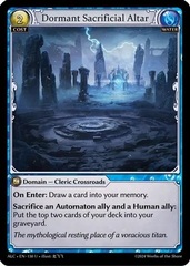 Dormant Sacrificial Altar - 130 - U