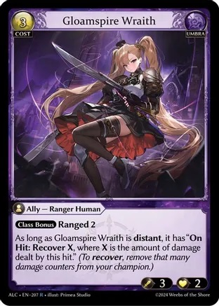 Gloamspire Wraith - 207 - R