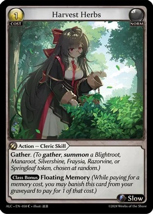Harvest Herbs - 058 - C