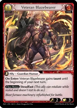 Veteran Blazebearer - 120 - U