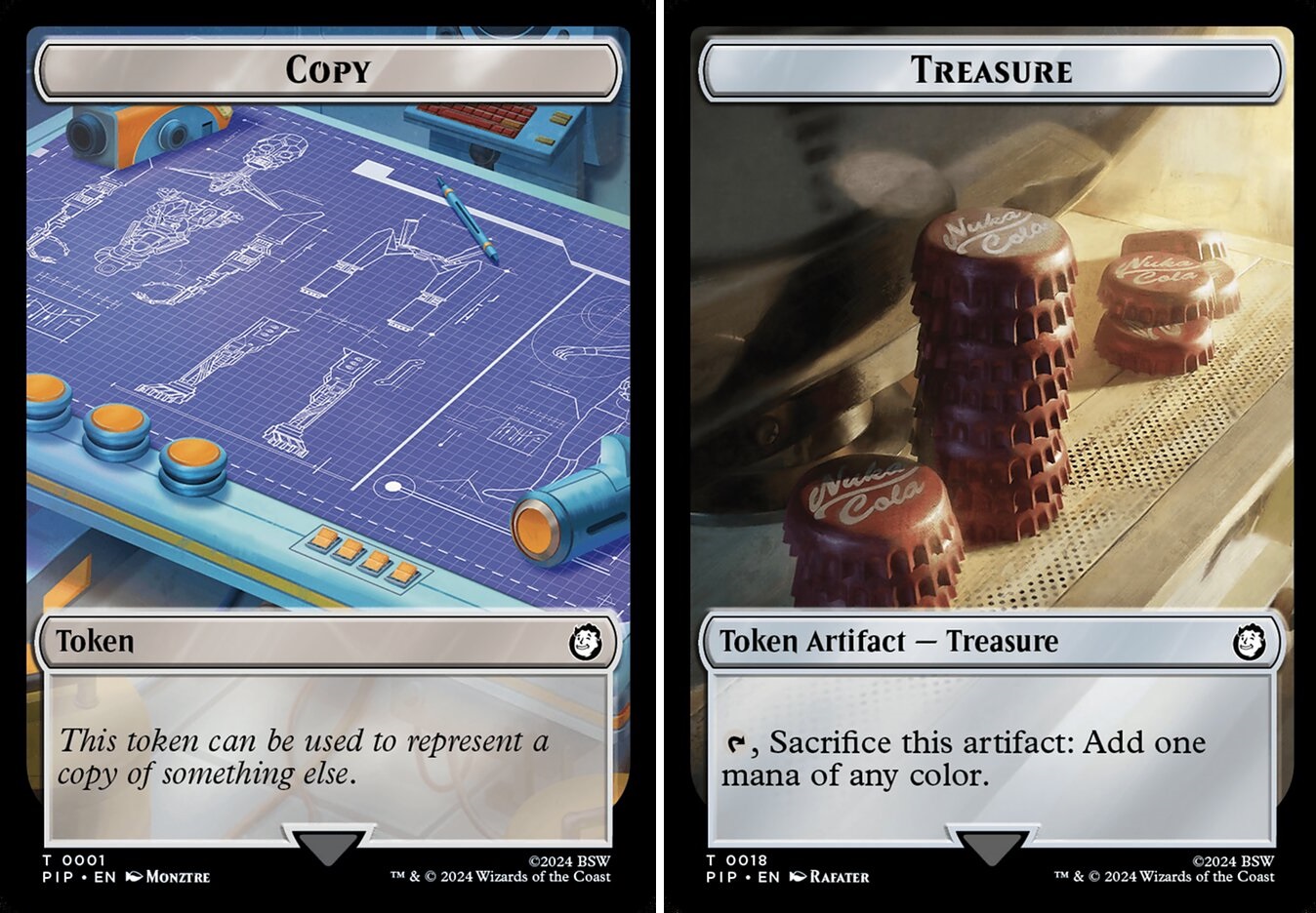 Copy (0001) // Treasure (0018) - Double-Sided Token