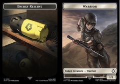 Energy Reserve (0021) // Warrior (0005) - Double-Sided Token