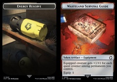 Energy Reserve (0021) // Wasteland Survival Guide (0020) - Double-Sided Token