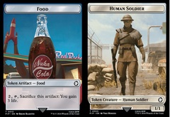 Food (0013) // Human Soldier (0003) - Double-Sided Token