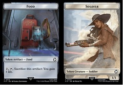 Food (0014) // Soldier (0010) - Double-Sided Token