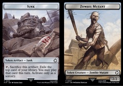 Junk (0015) // Zombie Mutant (0007) - Double-Sided Token