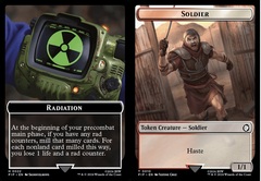 Radiation (0022) // Soldier (0010) - Double-Sided Token