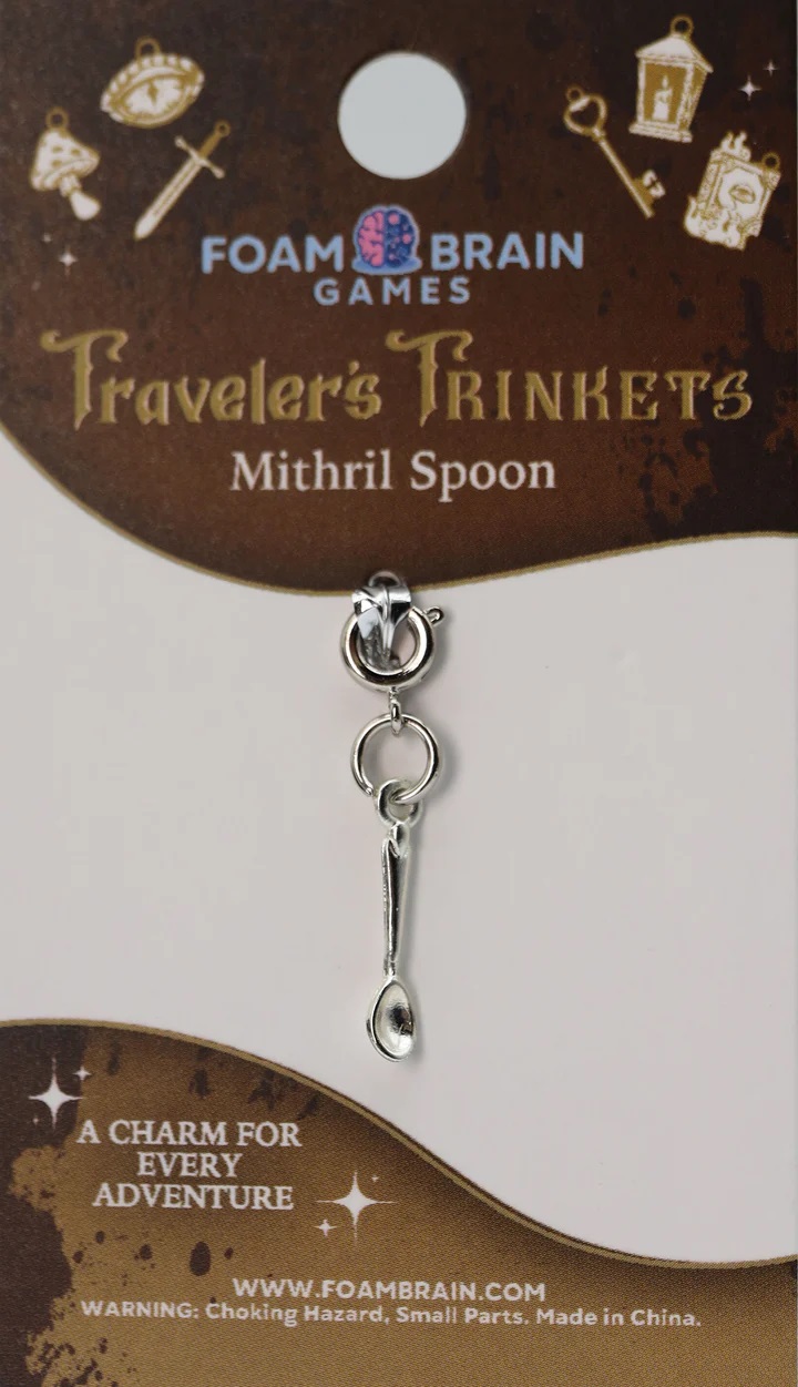 Travelers Trinkets: Mithril Spoon Charm