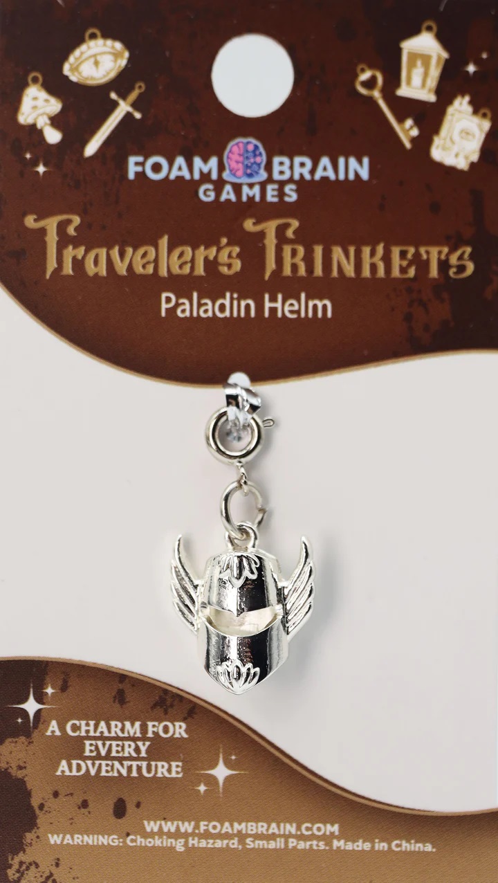 Travelers Trinkets: Paladin Helm Charm
