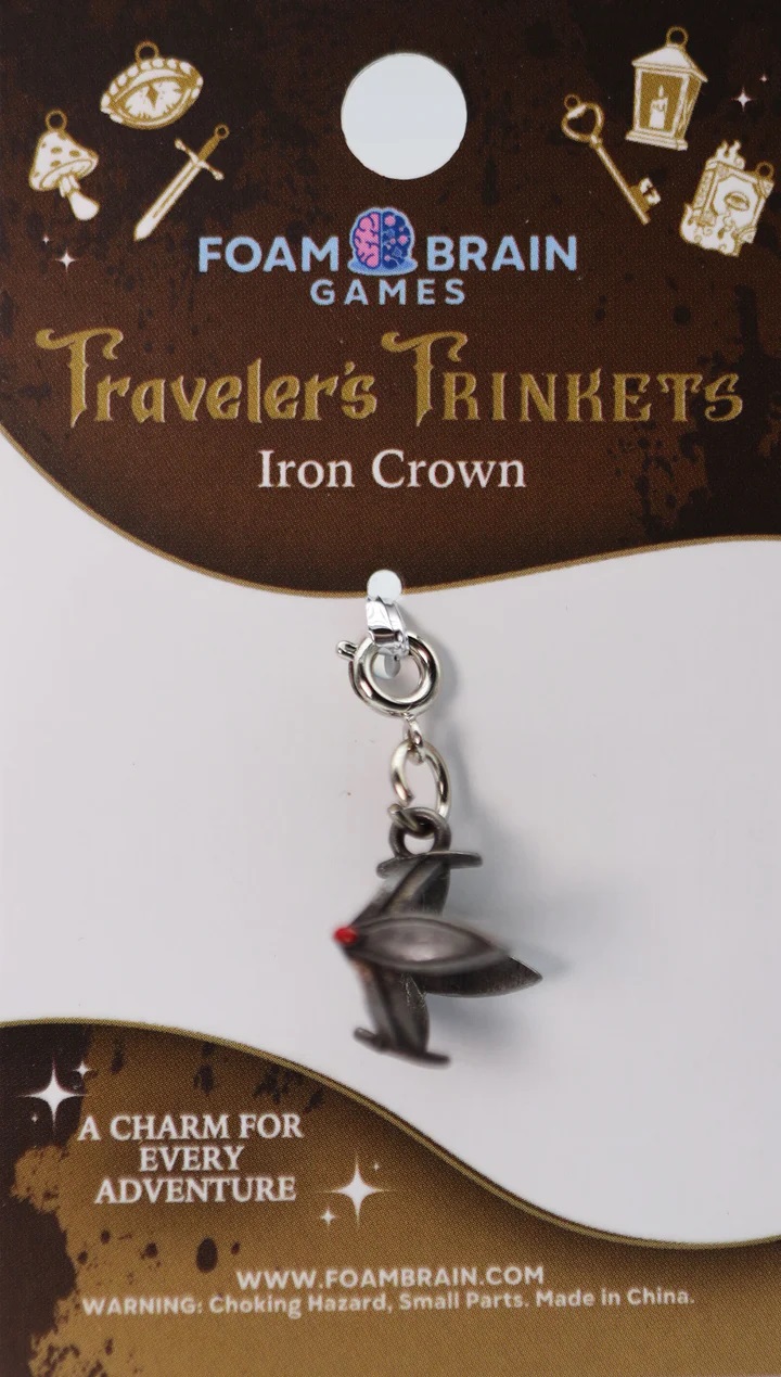 Travelers Trinkets: Iron Crown Charm