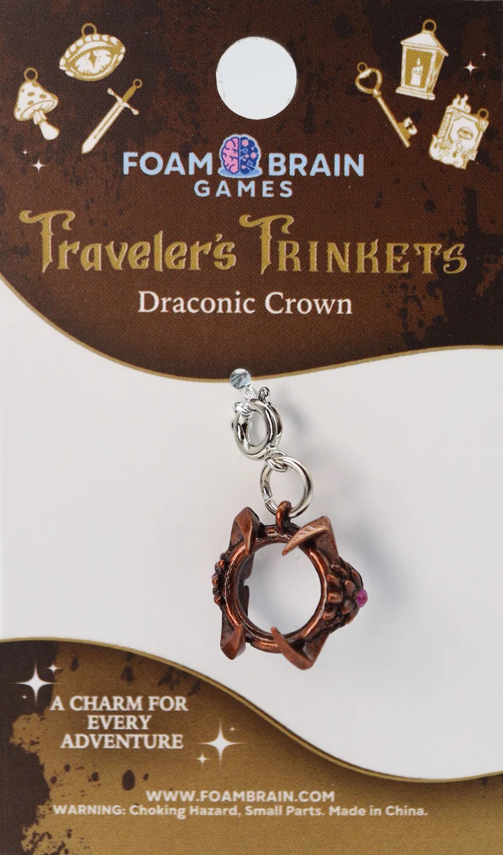 Travelers Trinkets: Draconic Crown Charm