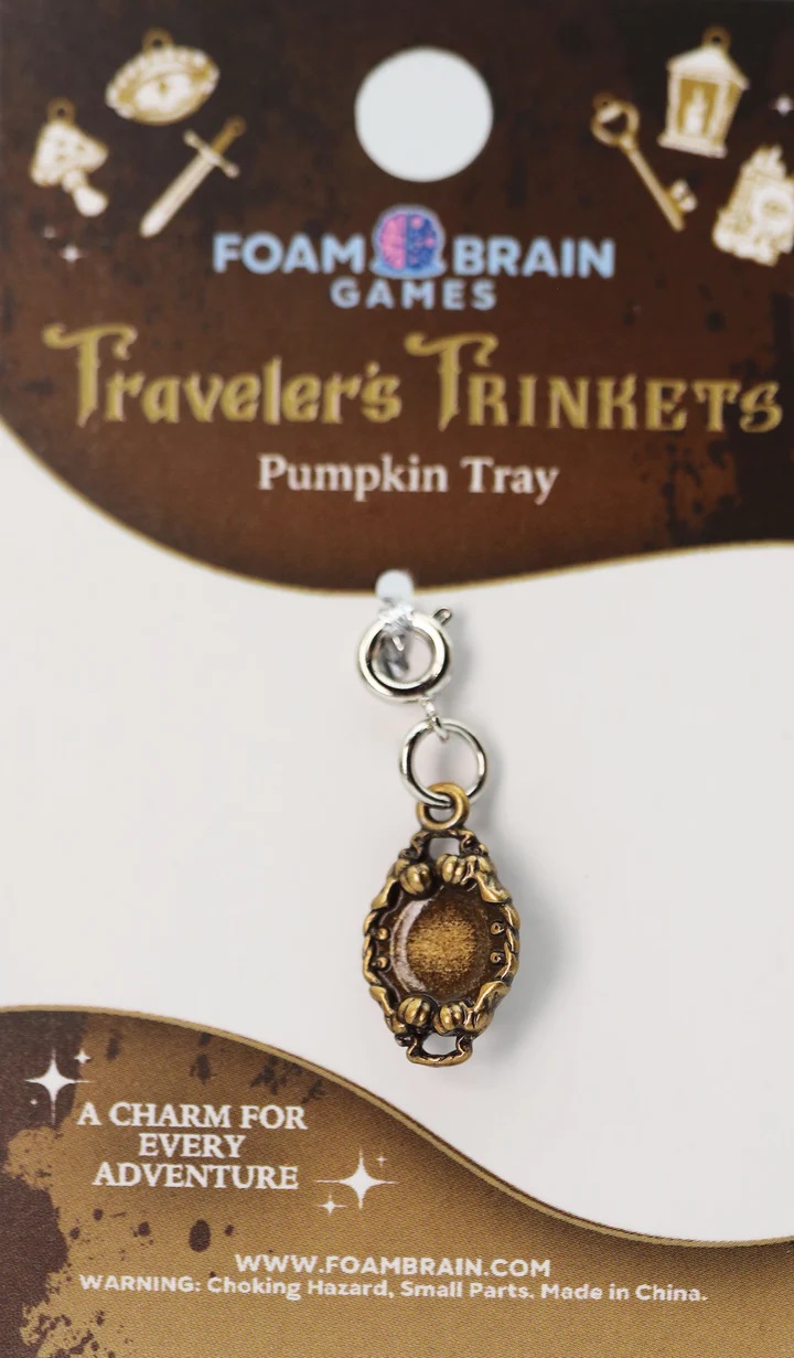 Travelers Trinkets: Pumpkin Tray Charm
