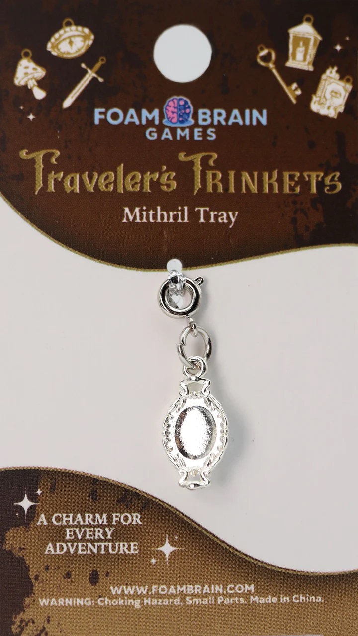 Travelers Trinkets: Mithril Tray Charm