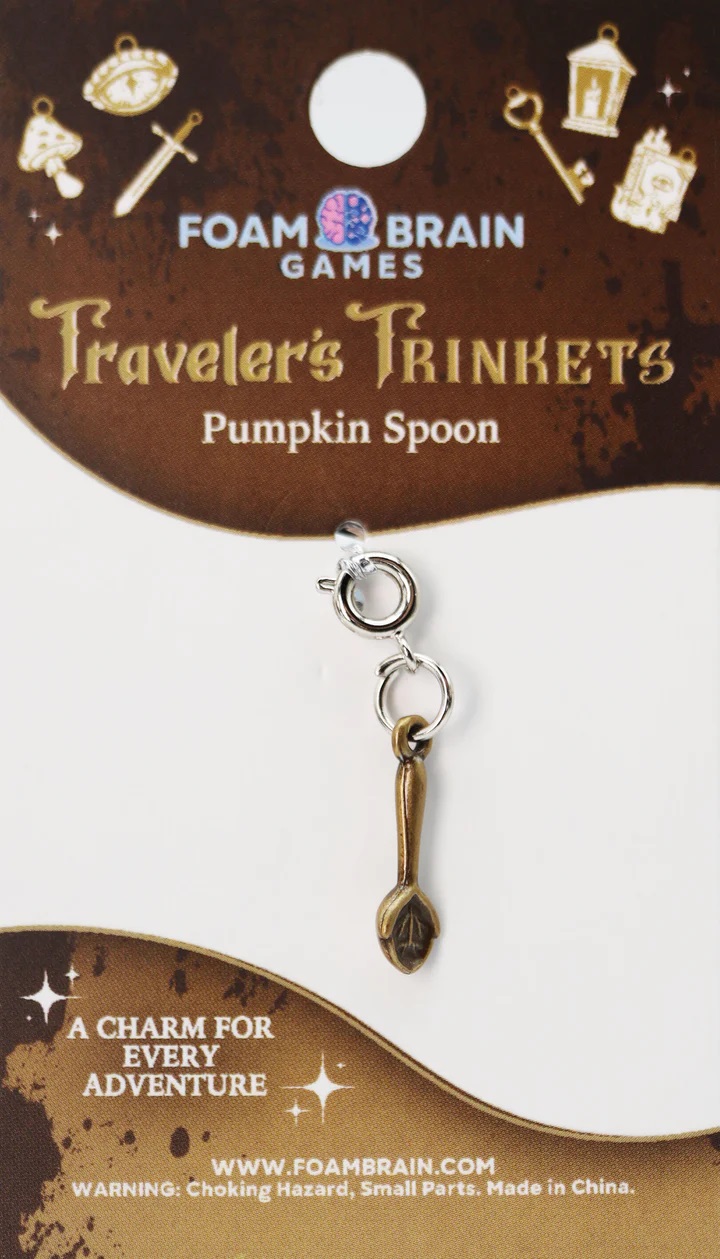 Travelers Trinkets: Pumpkin Spoon Charm