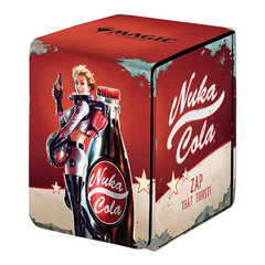 Deckbox: Alcove Flip 100+ MTG- Fallout- Nuka Cola Pinup