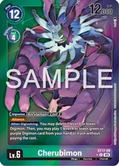 Cherubimon - ST17-09 - R - Foil (Advanced Deck Set Double Typhoon Secret Pack)