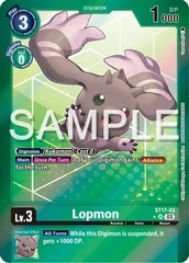 Lopmon - ST17-03 - SR - Foil (Advanced Deck Set Double Typhoon Secret Pack)