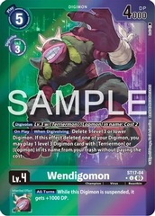 Wendigomon - ST17-04 - U - Foil (Advanced Deck Set Double Typhoon Secret Pack)