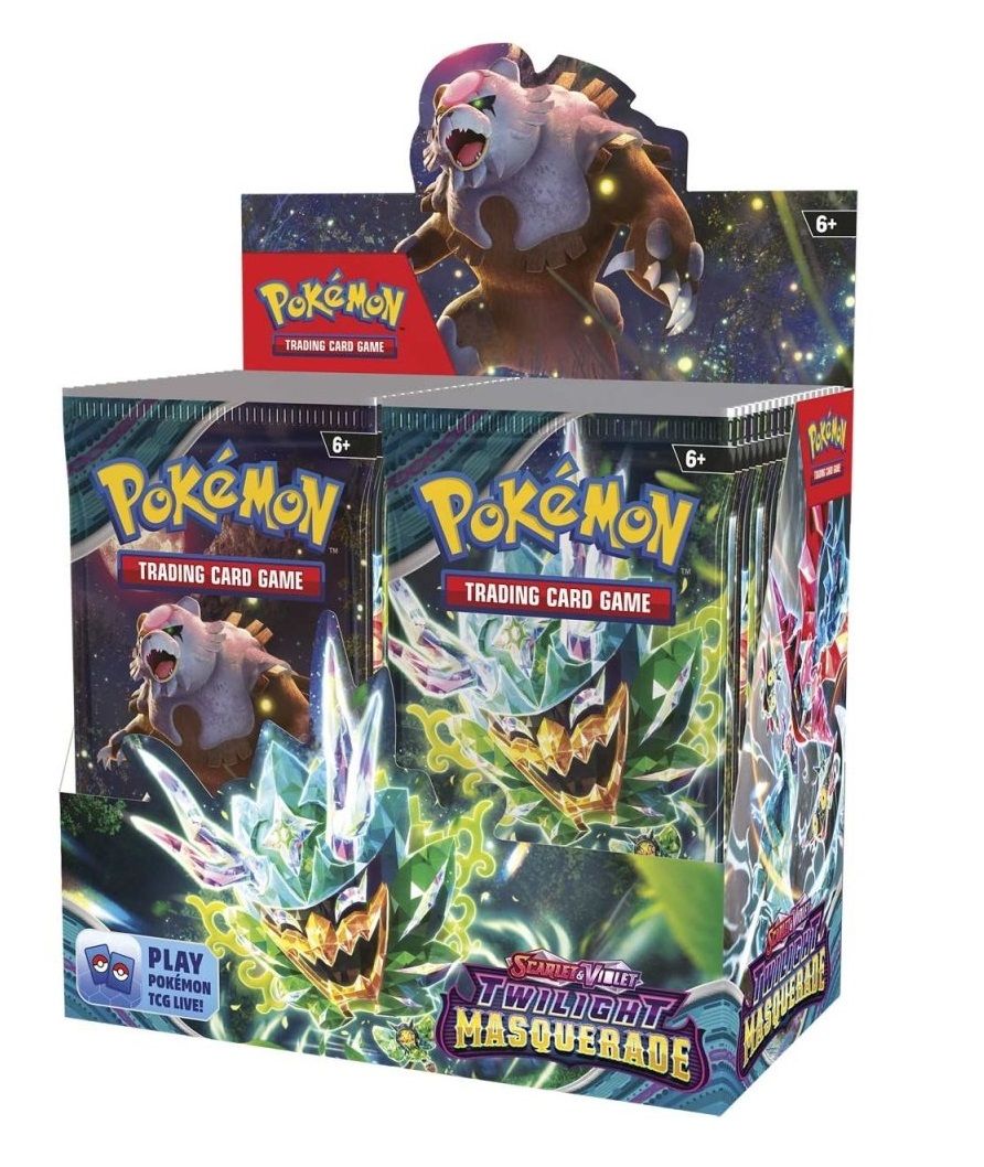 Scarlet & Violet - Twilight Masquerade Booster Box - Pokemon » Pokemon ...