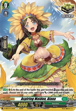 Aspiring Maiden, Alana - D-SS12/119EN - R