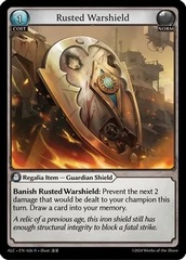 Rusted Warshield - 026 - R - Foil