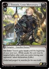 Tonoris, Lone Mercenary - 012 - C - Foil