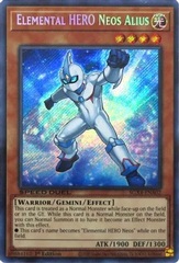 Elemental HERO Neos Alius - SGX4-ENA02 - Secret Rare - 1st Edition