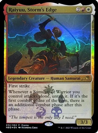 Raiyuu, Storms Edge - Foil (Media Promos)