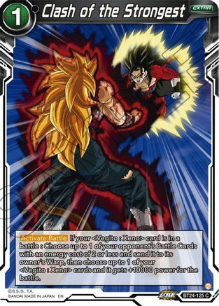 Clash of the Strongest - BT24-125 - C - Silver Foil