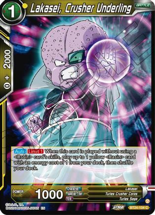 Lakasei, Crusher Underling - BT24-104 - C - Silver Foil