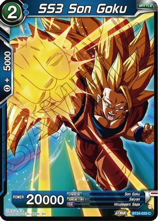 SS3 Son Goku - BT24-033 - C - Silver Foil