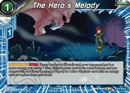 The Heros Melody - BT24-030 - R - Foil