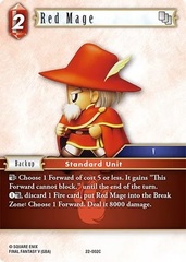 Red Mage - 22-002C - Foil