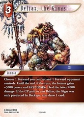 Belias, the Gigas - 22-014R - Foil