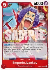 Emporio.Ivankov - OP06-003 - UC - (Wings of the Captain Pre-release Promo)