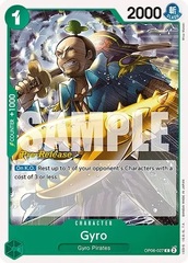 Gyro - OP06-027 - C - (Wings of the Captain Pre-release Promo)