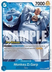 Monkey.D.Garp - OP06-055 - C - (Wings of the Captain Pre-release Promo)