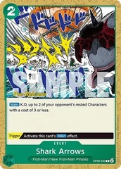 Shark Arrows - OP06-040 - C - (Wings of the Captain Pre-release Promo)