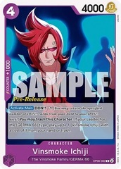 Vinsmoke Ichiji - OP06-060 - C - (Wings of the Captain Pre-release Promo)