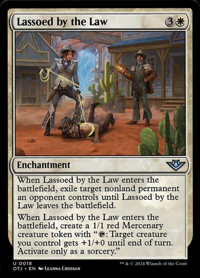 Lassoed by the Law - Foil