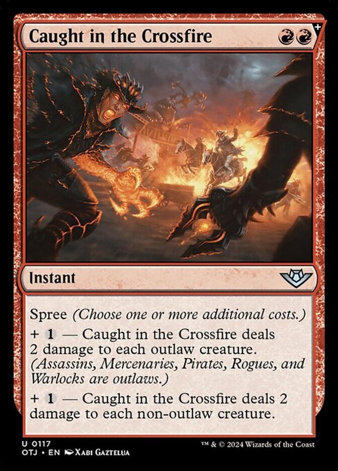 Caught in the Crossfire - Foil