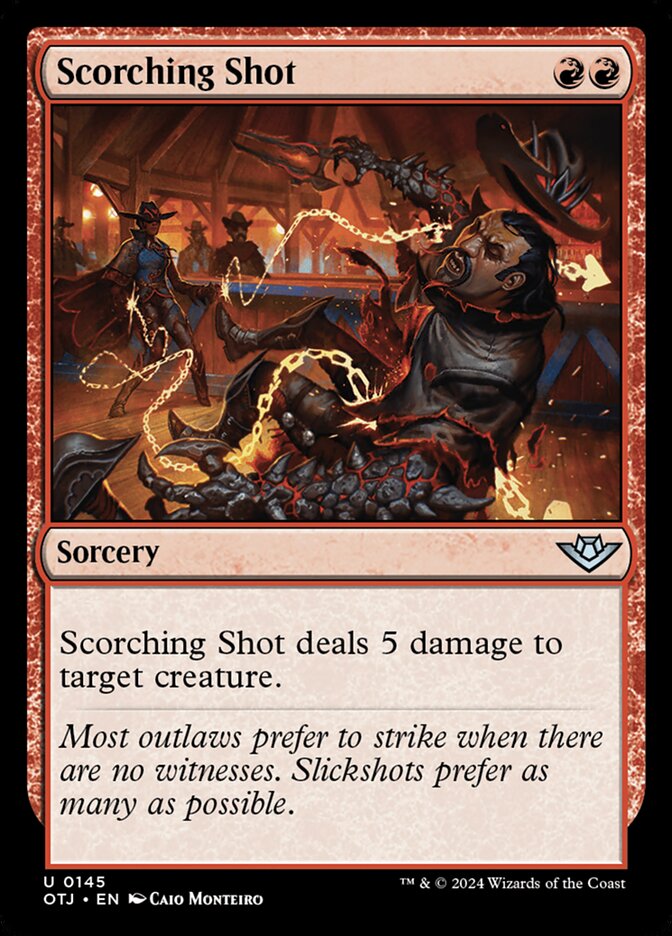 Scorching Shot - Foil