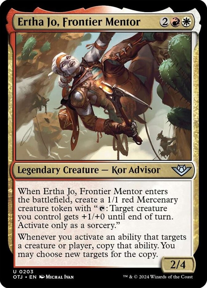 Ertha Jo, Frontier Mentor - Foil