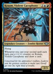 Kraum, Violent Cacophony - 0214 - Foil