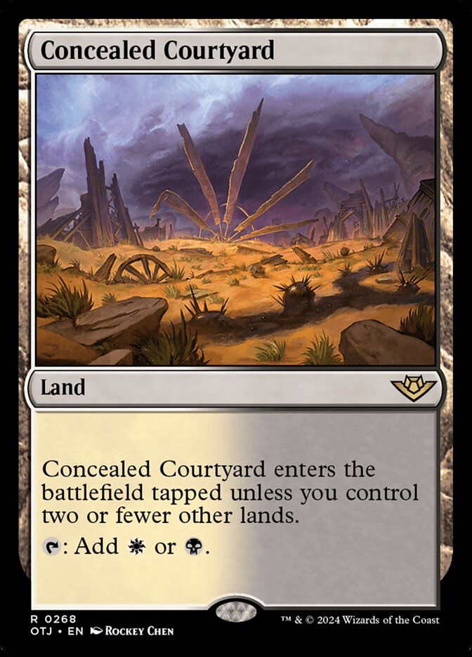 Concealed Courtyard - Foil